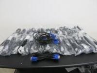35 x SVGA VGA MM Male to Male Monitor Extension Cable (30 Packaged New)