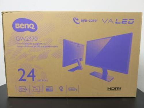 Boxed New - Benq GW2470 LED Backlit Monitor