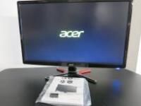 Acer GF246 24" LED Monitor with Power Supply & Manual
