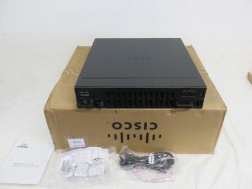 Boxed New Cisco 4400 Series, Wired Integrated Services Router, Model ISR4451-X/K9-V07