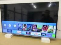 Samsung 40", 6 Series, 4K UHD Widescreen Smart TV, Model UE40KU6400U. Comes with Fully Adjustable Wall Bracket. (No Remote)