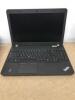 Lenovo 15.5" ThinkPad Laptop, Model E560. Running Windows 10 Pro. Intel Core i5-6200U, CPU @ 2.30GHz, 8GB RAM, 491.2GB HDD. Comes with Power Supply - 3
