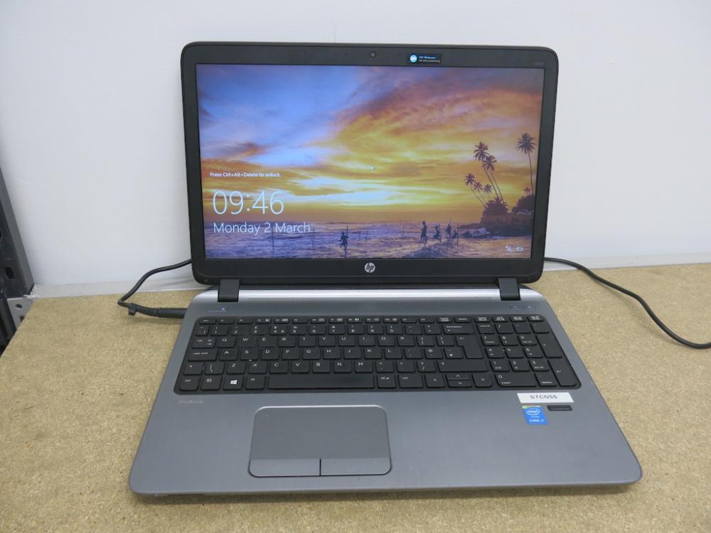 HP ProBook 450 G2 Laptop. Running Ubuntu 18.04.3 LTS, Intel Core