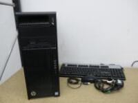HP Z440 Work Station Tower PC, Xeon Inside. Comes with Power Supply, Keyboard & Mouse
