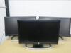 3 x HP Compaq 20" LCD Monitors, Model LE2002XI - 2