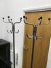 Pair of Chrome Coat & Umbrella Stands - 3