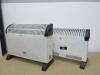 Pair of 2KW Electric convector Heaters to Include: 1 x Premi, Model OS20 & 1 x IGenix, Model IG5200 - 7