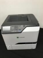 Lexmark C4150 Colour Laser Printer, S/N 5028649010W15 Page Count 29978. Comes with Power Supply.