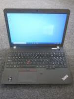 Lenovo 15.5" ThinkPad Laptop, Model E560. Running Windows 10 Pro. Intel Core i5-6200U CPU @2.3Ghz, 8GB RAM, 450GB HDD. Comes with Power Supply