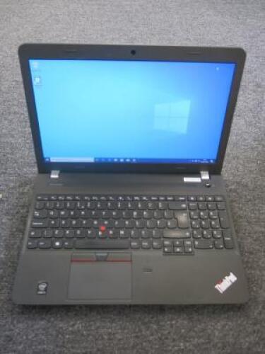 Lenovo 15.5" ThinkPad Laptop, Model E550. Intel Core i5-5200U, CPU @ 2.20GHz, 8GB RAM, 465GB HDD. Comes with Power Supply