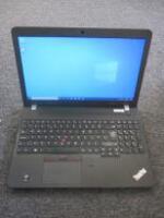 Lenovo 15.5" ThinkPad Laptop, Model E550. Intel Core i5-5200U, CPU @ 2.20GHz, 8GB RAM, 465GB HDD. Comes with Power Supply