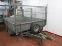 Ifor Williams Twin Wheel Trailer, Model LM106, 10ft x 6ft 6", 3500kg, S/N 5128156.