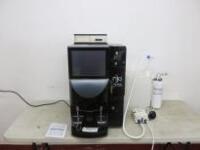 Aequator Swiss Made Rijo 42 Commercial Bean to Cup Coffee Machine. Touch Screen, Model Brasil Touch 11, S/N 6631710217, 240v. Comes with Key, Instruction Manual, Flojet Water System, 3M Water Filtration System & Wooden Stand