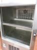 Stainless Steel Glass Door Commercial Undercounter Refrigerator. Size H86cm x W60cm x D72cm - 4