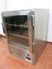 Stainless Steel Glass Door Commercial Undercounter Warming Cabinet. Size H86cm x W60cm x D72cm - 2