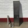 3 x Stainless Steel Wall Shelves with Supports. Size W144cm x D30cm