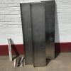 3 x Stainless Steel Wall Shelves with Supports. Size W144cm x D30cm - 4