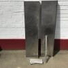 3 x Stainless Steel Wall Shelves with Supports. Size W144cm x D30cm - 5