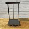 Stainless Steel Foot Operated Fliptop Lid Rubbish Bag Holder