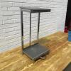 Stainless Steel Foot Operated Fliptop Lid Rubbish Bag Holder - 3
