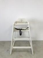 Bolero Children's High Chair In White