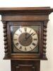 Antique Oak Tall Case Grandfather Clock, 1/4 Hour Chimes & German Kienzle Movement 99432. Comes with Key. - 3