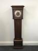 Antique Oak Tall Case Grandfather Clock, 1/4 Hour Chimes & German Kienzle Movement 99432. Comes with Key. - 4