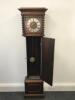 Antique Oak Tall Case Grandfather Clock, 1/4 Hour Chimes & German Kienzle Movement 99432. Comes with Key. - 5