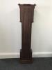 Antique Oak Tall Case Grandfather Clock, 1/4 Hour Chimes & German Kienzle Movement 99432. Comes with Key. - 16