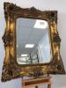 Ornate Gold Gilt Framed Bevel Edged Mirror, Size 100cm x 120cm - 4