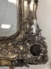 Ornate Silver Gilt Framed Bevel Edged Mirror, Size 100cm x 120cm - 3