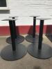 10 x Hillcross B&L Bath DSLM Final Heavy Duty Table Bases (6 Square & 4 Round) - 2