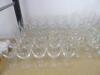 Quantity of 106 x Assorted Glassware to Include: 40 x Wine Glasses, 7 x Champagne Flutes, 19 x High Ball Glasses, 4 x Carafe & 36 x Pint & 1/2 Pint Glasses (As Viewed) - 2