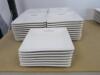 77 x Assorted White Square China Side Plates (18cm x 18cm) (Some Branded As Viewed) - 5
