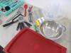 Qty of Kitchen Utensils, Knives, Strainers, Trainers, Jugs (As Viewed) - 3