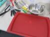 Qty of Kitchen Utensils, Knives, Strainers, Trainers, Jugs (As Viewed) - 4