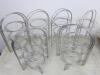 21 x Chrome 3 Tier Afternoon Tea Plate Cake Stands - 2