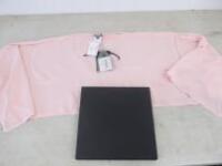 Sportmax Pink Chiffon Silk Wrap Boxed New, RRP &pound;179