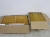 2 x Boxes of Assorted Peel & Seal Bubble Envelopes (As Pictured/Viewed)