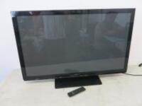 Panasonic 42" TV, Model TX-P42X50B, (No Remote)