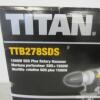 Titan TTB278SDS 1500W Rotary Hammer Drill. New/Boxed - 2