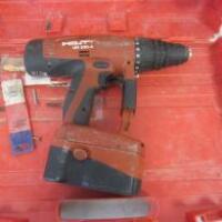 Hilti UH 240-A Cordless SDS Drill in Carry Case with 2 x 24v Batteries & Charger