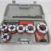 Clarke Set of 6 Die Pipe Threading Set 1/4" to 1 1/4" in Carry Case