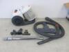 VAX Bagless Cylinder Vacuum Cleaner, Model C88-W1-B. Comes with Assorted Attachments & Original Packaging - 2