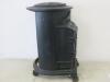 Blyss Portable Cast Iron Effect Butane Gas Heater in Black, Model PROV 01. Size H80cm x D46cm - 2