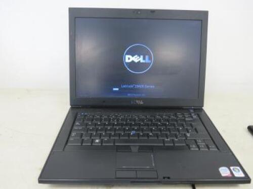 Dell Latitude 14" Laptop. Model E6400. Intel Core 2 CPU @ 2.2 GHz. 4GB RAM. 150GB HDD. Running Ubuntu 14.04 LTS. No Power Supply