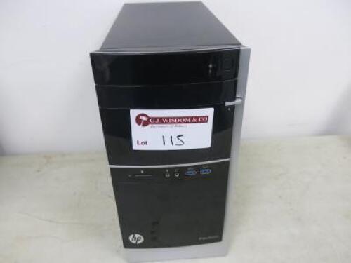 HP Pavilion 500PC Series, Model 500-515na. Running Windows 10. AMD A10-5700 APU with Radeon Graphics 3.40Ghz. 8GB RAM. 1.79TB HDD.