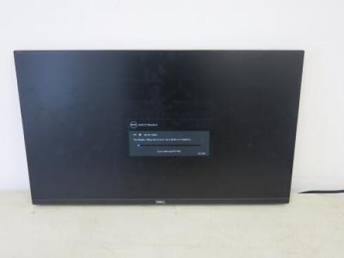 Dell Flat Panel Monitor, Model P2719H. Comes with Power Supply. NOTE: Requires stand