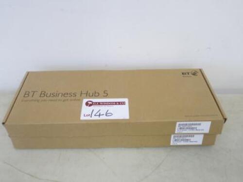 2 x BT Business Hub 5 Routers