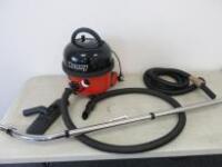 Numatic International Henry 2 Speed Vacuum Cleaner, Model HVR 200-22. Comes with Attachments (As Viewed)